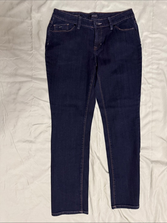 a.n.a Denim - ANA Petite Dark Wash Straight Leg Jeans Size 10 P